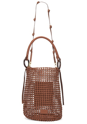 Staud Del Mar Bucket Bag in Tan - Brown. Size all.