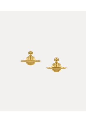 Vivienne Westwood Solid Orb Earrings Gold Swarovski Crystals Women