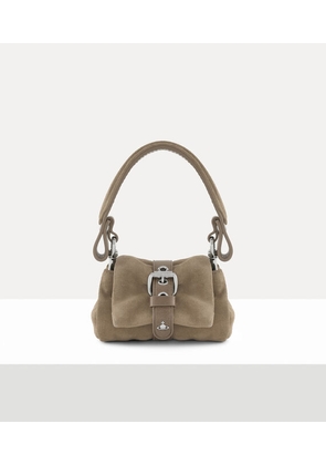 Vivienne Westwood Hazel Treasure Charm Handbag Suede Stone One Size Women