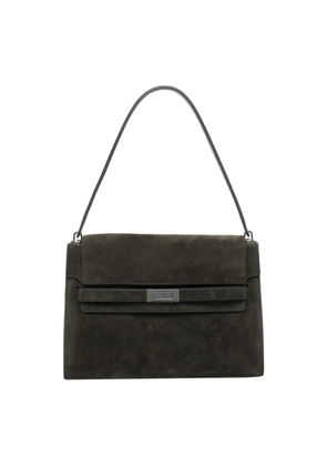 Tory Burch Large Lee Radziwill Suede Shoulder Bag