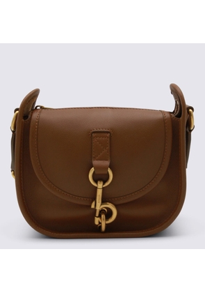 Burberry Brown Leather Shoulder Bag