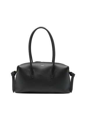 Yuzefi BRIOCHE DUFFLE LEATHER BLACK