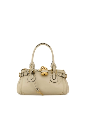 ChloÃ© Sand Leather Paddington Shoulder Bag