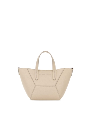 Brunello Cucinelli Sand Leather Handbag