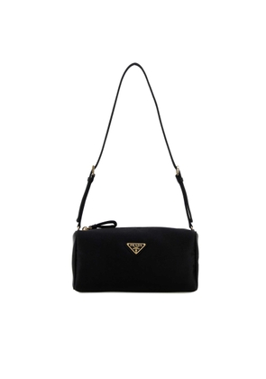 Prada Black Satin Mini Shoulder Bag