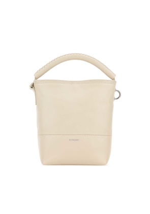 Burberry Ivory Leather Handbag