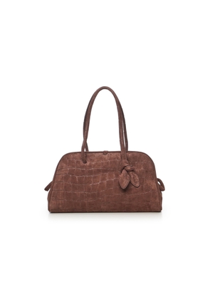 Jacquemus Suede Bowling Bag