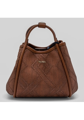Max Mara Brown Marine Xs Satchel