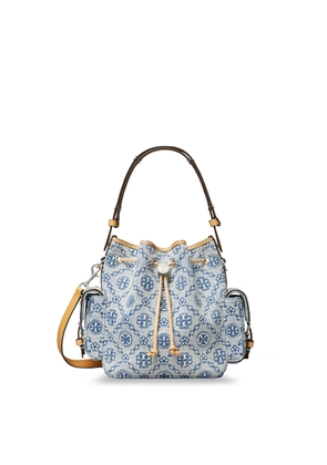 Tory Burch T-Monogram Coated Canvas Bucket Bag