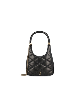 Saint Laurent Sade Logo Plaque Shoulder Bag