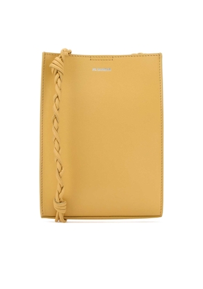 Jil Sander Yellow Leather Small Tangle Shoulder Bag
