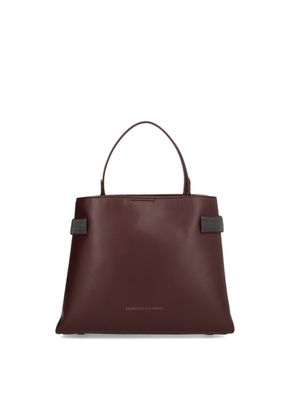 Brunello Cucinelli Top-Handle Essence Tote Bag