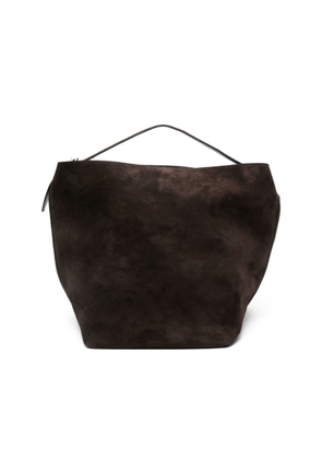 Toteme Belted Suede Leather Tote