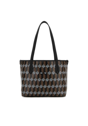 Au Depart Printed Canvas Tote No.28 Shopping Bag