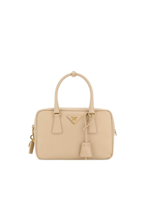 Prada Sand Leather Handbag