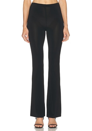 EAVES Auda Pant in Black - Black. Size L (also in M, S, XL, XS, XXS).