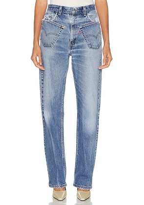 Aligrace Avant Pocket Jean in Medium & Dark - Blue. Size 29 (also in ).