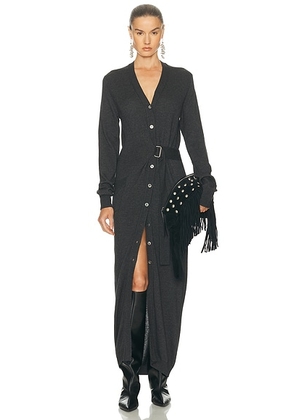 Isabel Marant Constance Sweater Dress in Anthracite - Charcoal. Size 42 (also in ).