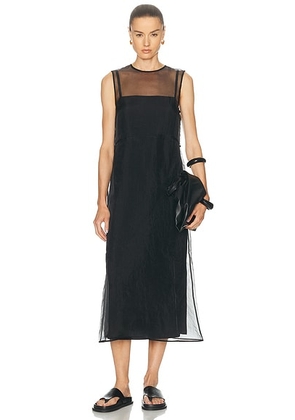 Jenni Kayne Cora Dress in Black - Black. Size L (also in M, S, XS).