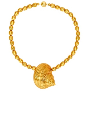 Julietta Mykonos Necklace in Gold - Metallic Gold. Size all.