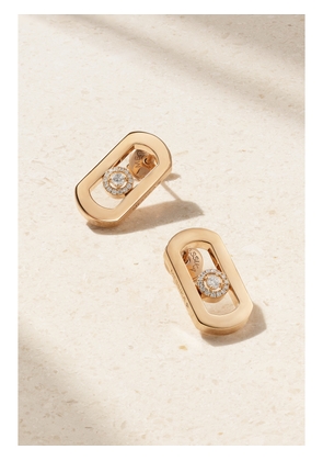 Messika - Move Citizen 18-karat Gold Diamond Earrings - One size