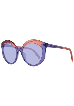 Emilio Pucci Purple Plastic Sunglasses
