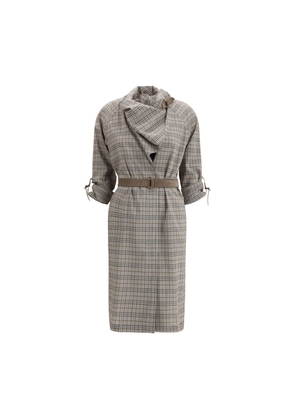 Burberry Gray Wool Casual Dress - 6