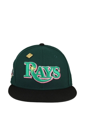 NEW ERA CAP patch-detail hat - Green