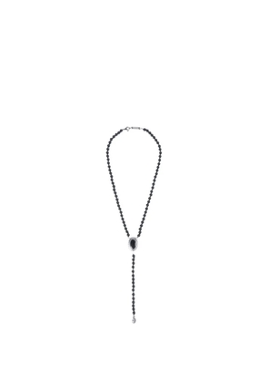 Ann Demeulemeester Imen beaded necklace - Silver