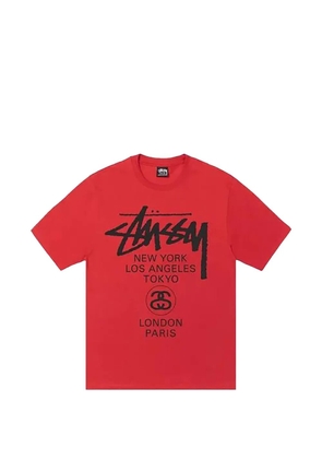 Stüssy crew-neck T-shirt - Red