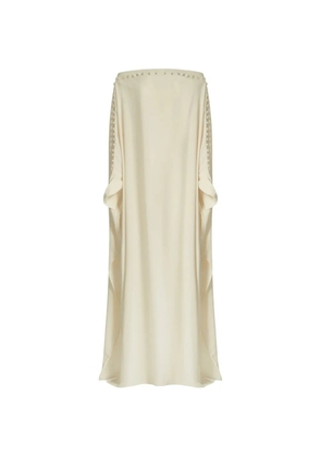 Taller Marmo Mila button-detail kaftan - Neutrals