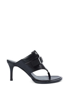 Ann Demeulemeester Bri heeled thong sandals - Black