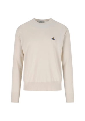Vivienne Westwood orb jumper - Neutrals