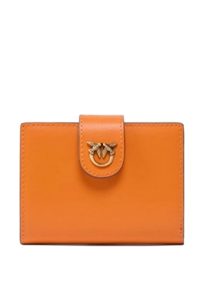 PINKO logo-detail wallet - Orange
