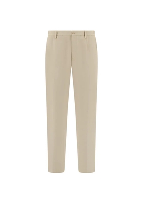 Boggi Milano buttoned straight-leg trousers - Neutrals