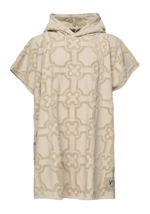 V°73 cotton beach cover-up - Neutrals