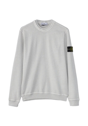 Stone Island logo-patch sweatshirt - Grey