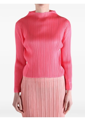 Pleats Please Issey Miyake pleated top - Pink