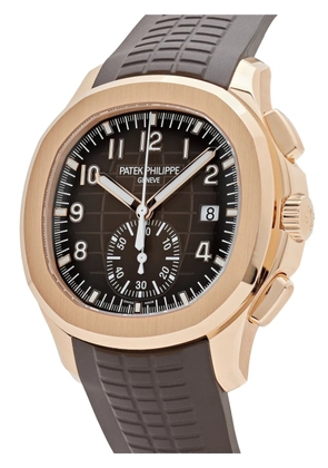Patek Philippe Pre-Owned 2025 unworn Aquanaut 5968R-001 42mm watch - Brown