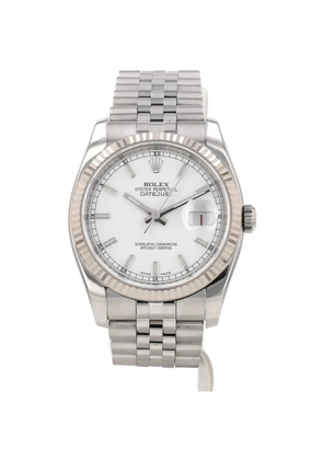 Rolex 2007 Datejust 36mm watch - White