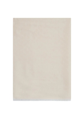 Max Mara fringed scarf - Neutrals