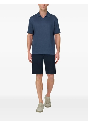 Boggi Milano polo-collar T-shirt - Blue