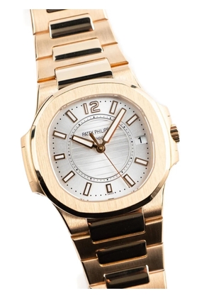 Patek Philippe Pre-Owned 2010 Nautilus 7011/1R-001 33mm watch - Silver
