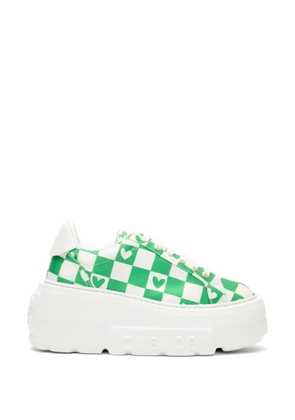 Casadei x Alessandro Enriquez Nexus lace-up sneakers - Green