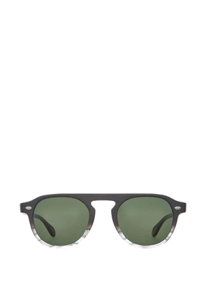 Garrett Leight Harding round-frame sunglasses - Grey