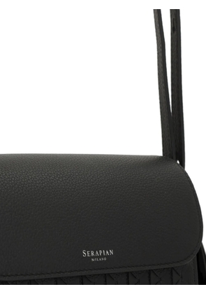 Serapian Maro tassel-detail crossbody bag - Black