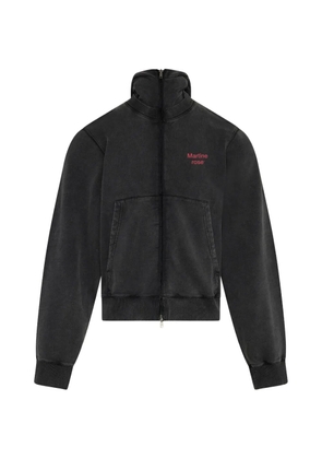 Martine Rose zip-up hoodie - Black