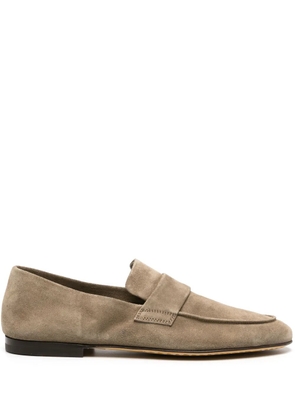 Officine Creative Airto 001 suede loafers - Green