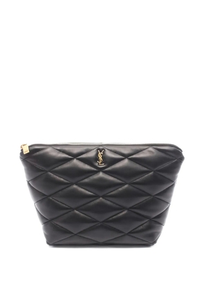 Saint Laurent Pre-Owned quilted pouch - Black
