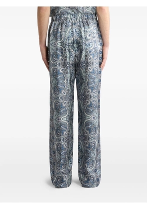 ETRO paisley-print trousers - Blue